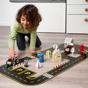 IKEA RÄVUNGE 23-piece car track set